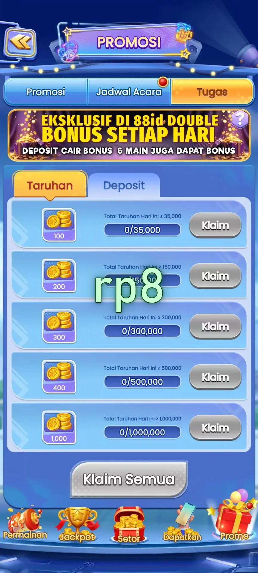 rp8 Tangkapan Layar - APK Resmi